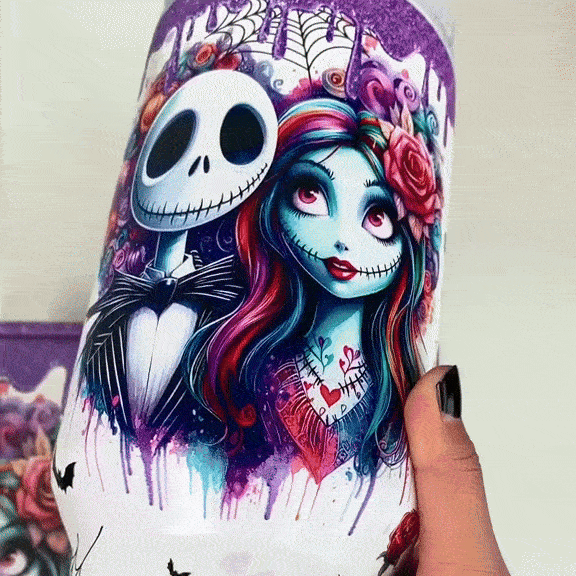 SpookyGlow™  Halloween Thermosbeker – Glow-in-the-Dark Effect & Urenlange Warmte/Koude Isolatie