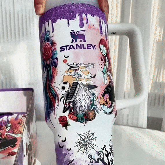 SpookyGlow™  Halloween Thermosbeker – Glow-in-the-Dark Effect & Urenlange Warmte/Koude Isolatie